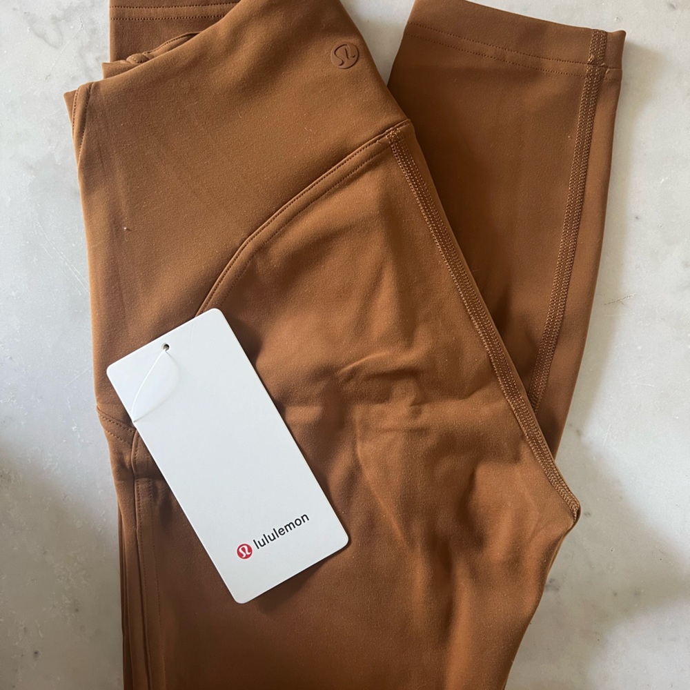 Lululemon leggings copper brown